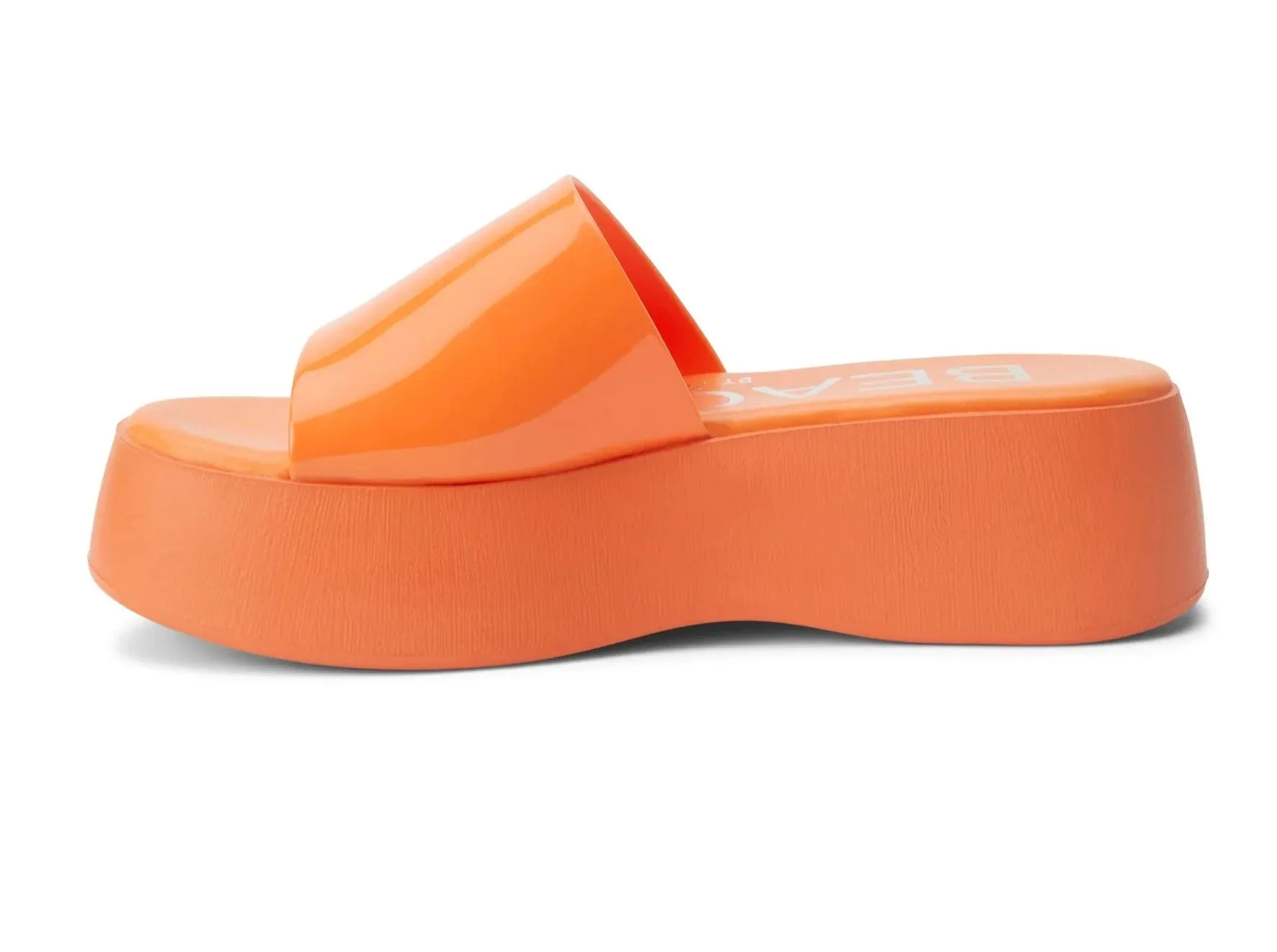 Solar Platform Sandal - Orange