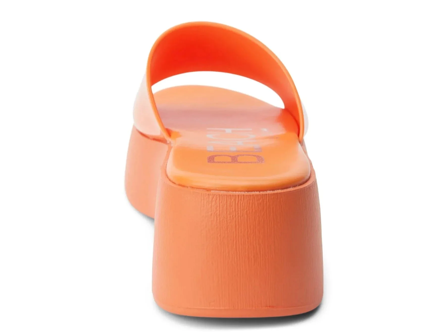 Solar Platform Sandal - Orange