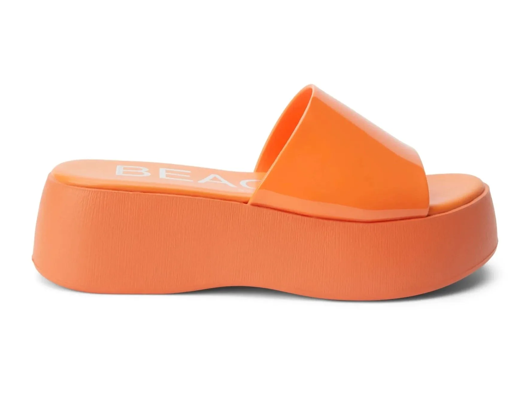 Solar Platform Sandal - Orange