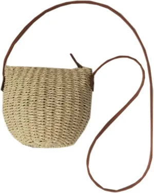 Straw Bag for Women, Bohemian Tote Bag Handmade Woven Handbags for Summer Vacation Beach Travel Daily Matching 96, One Color, One Size