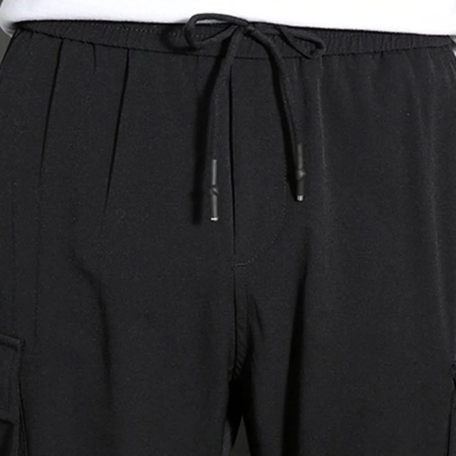 Sweatpants for Men Big and Tall Casual Mens Gifts Cargo Pants Hiking Workout Joggers Overalls Drawstring Multi Pocket