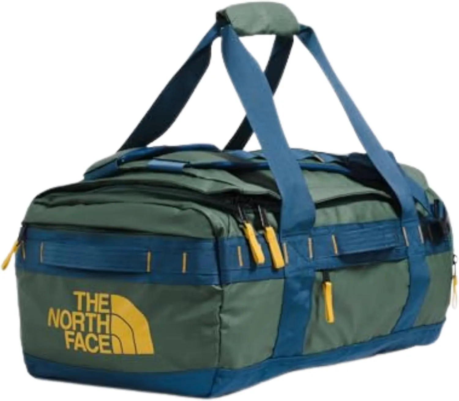 THE NORTH FACE Base Camp Voyager Duffel42L - PFAS Free, Duck Green/Shady Blue, One Size