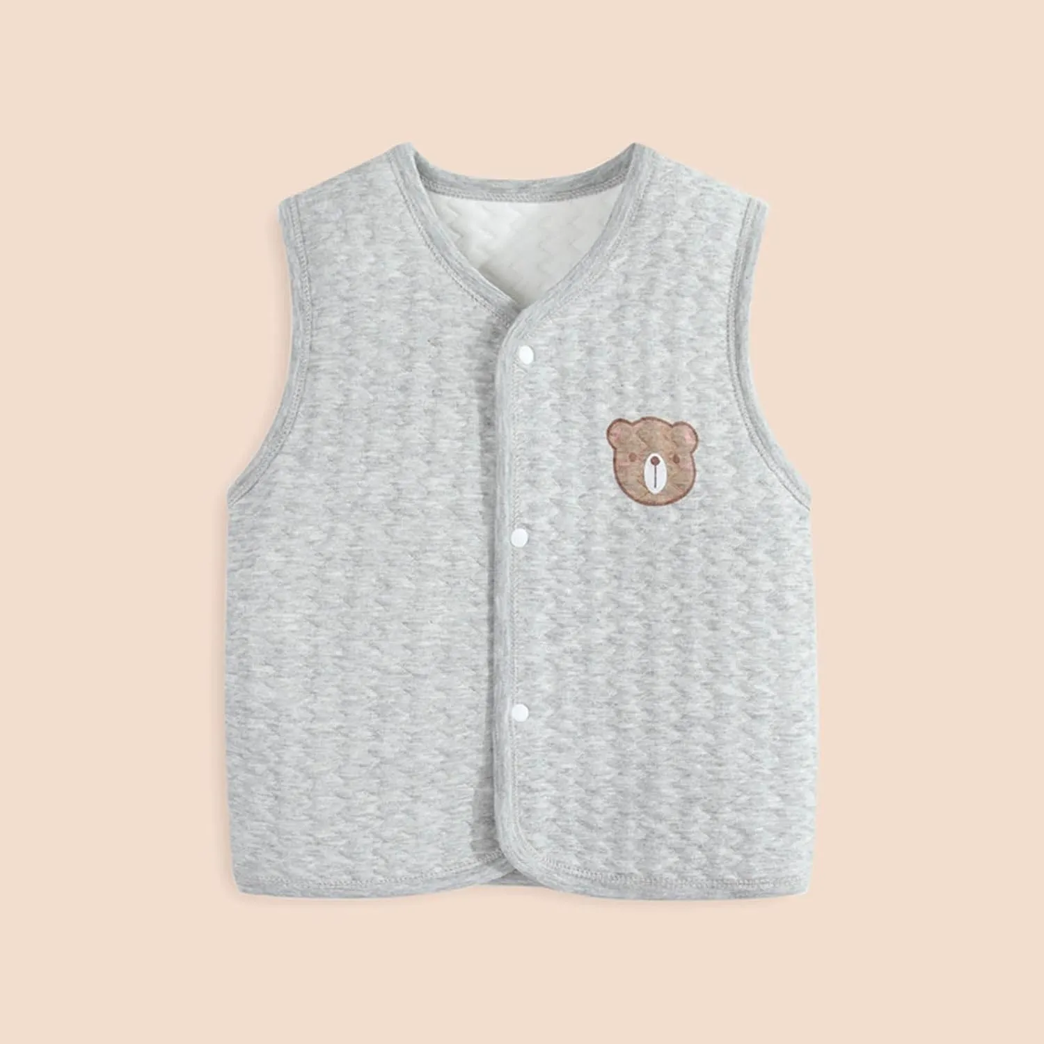 Toddler Girl Boys Vest Coat Cotton Warm Vests Padded aistcoat Thick Soft Clothes 0-3 Years