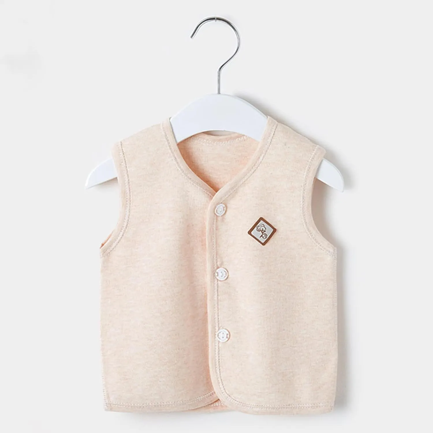 Toddler Girl Boys Winter Coat Cotton Warm Vests Padded aistcoat Cute Thick Soft Clothes 0-4 Years