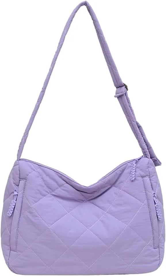Tote Bag with Zipper Large Capacity Casual Shoulder Handbags with Inner Pocket Women's Crossbody Shoulder Handbags Hobo Bag