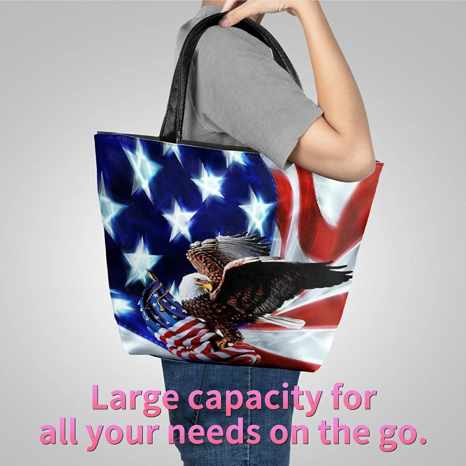 Travel Tote Bags Leather Purses for Women, Shoulder Bag with Zipper, Top Handle Ladies Shoulder Bags
