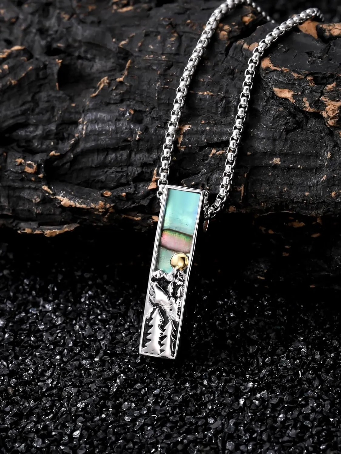 Urn Necklaces for Ashes 925 Sterling Silver Abalone Shell Cremation Jewelry for Ashes Keepsake Locket Pendant for Women Human Pet