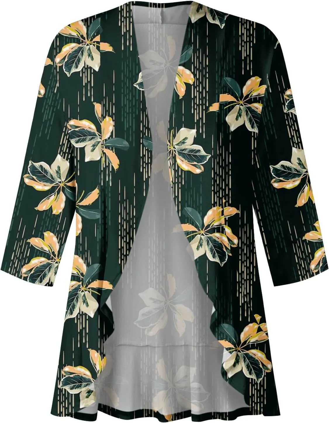 Western Aztec Cardigan for Women 3/4 Length Sleeve Lightweight Summer Cardigan Light Womens Jacket Women's Cardigans