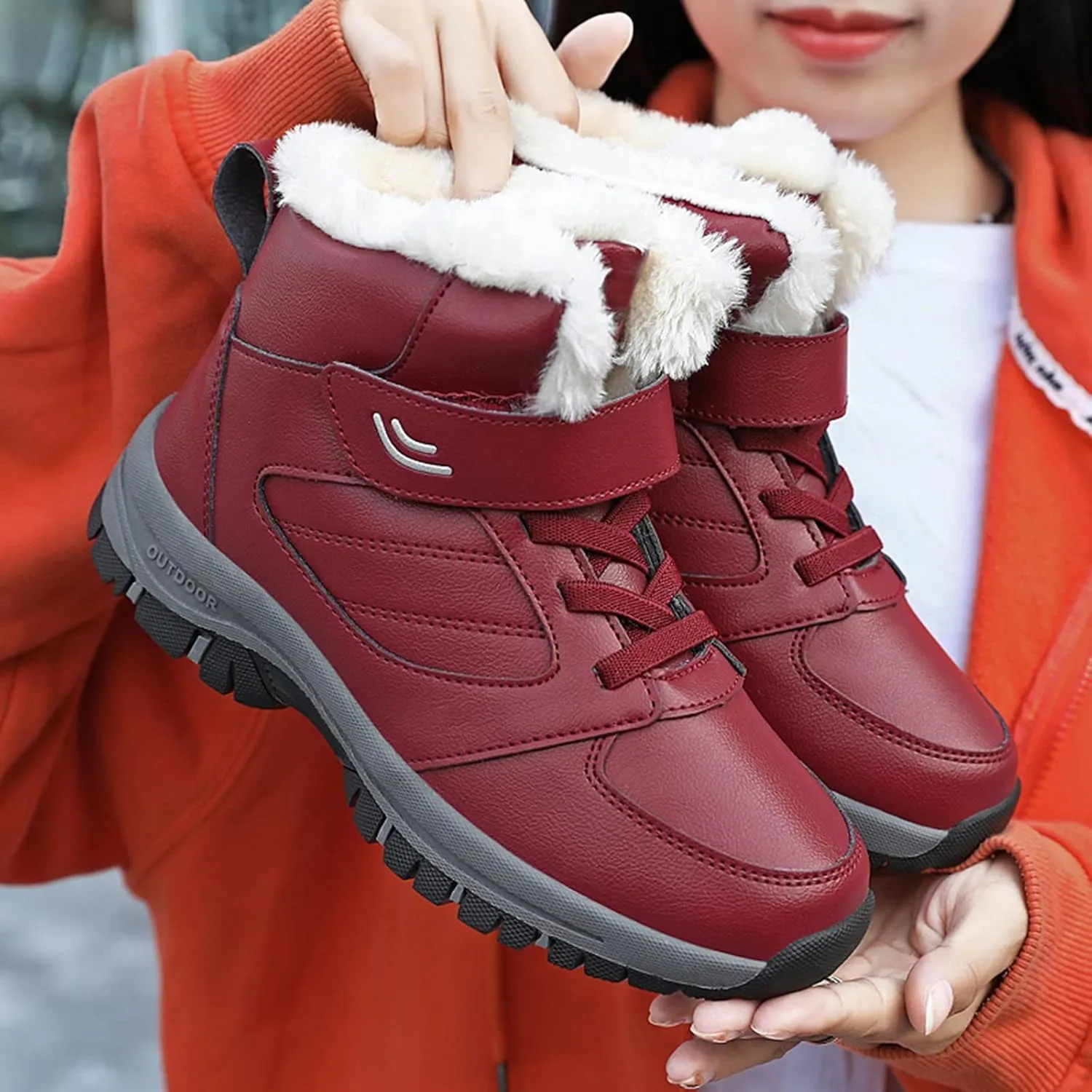 Women Snow Boots Winter Shoes Winter Snow Boots Women Wide Width Snow Boots Women Women Waterproof Boots Wide Calf Botas De Trabajo Para El Frio De Mujer