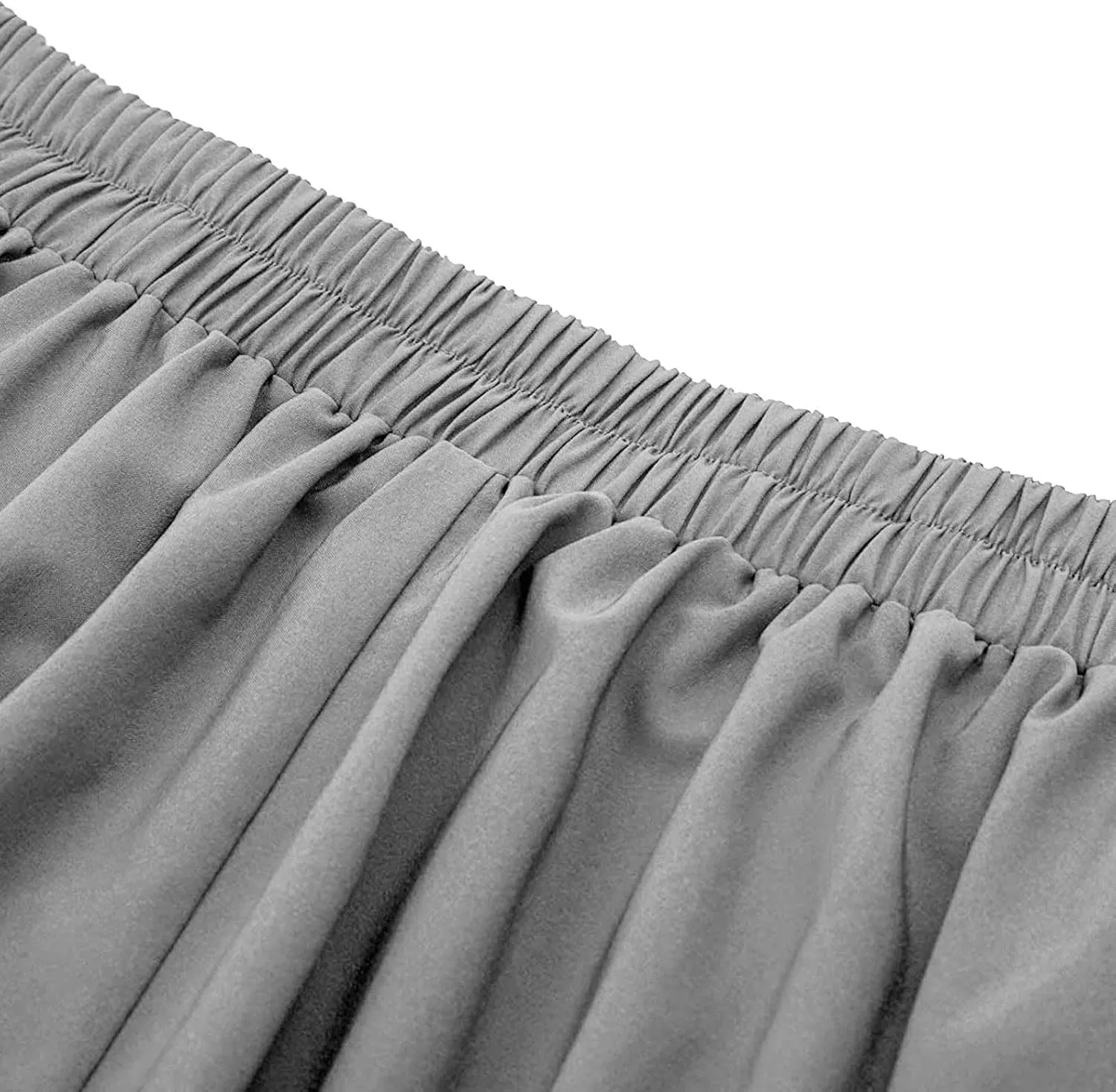 Women Vintage Elastic High Waist Pleated Skirt Gothic Button Midi A-Line Swing Skirts Work Casual Dress 2025 Trendy
