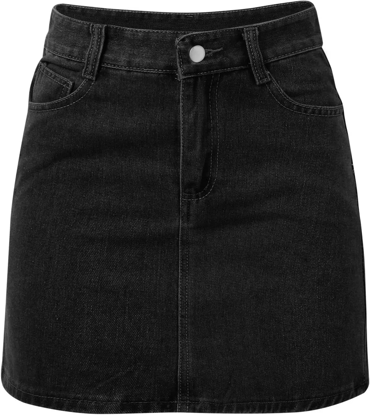 Womens Denim Skirts High Waisted Casual Stretchy Trendy Baggy Teen Girls Summer Slim Fit Y2k Relaxed Fit Jean Shorts
