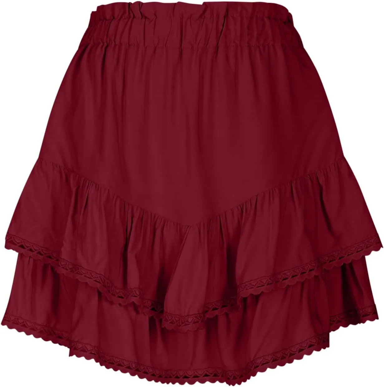 Womens Loose Fit Skorts for Women Mini Little Dressy Mesh Tiered 2025 Fashion Y2K