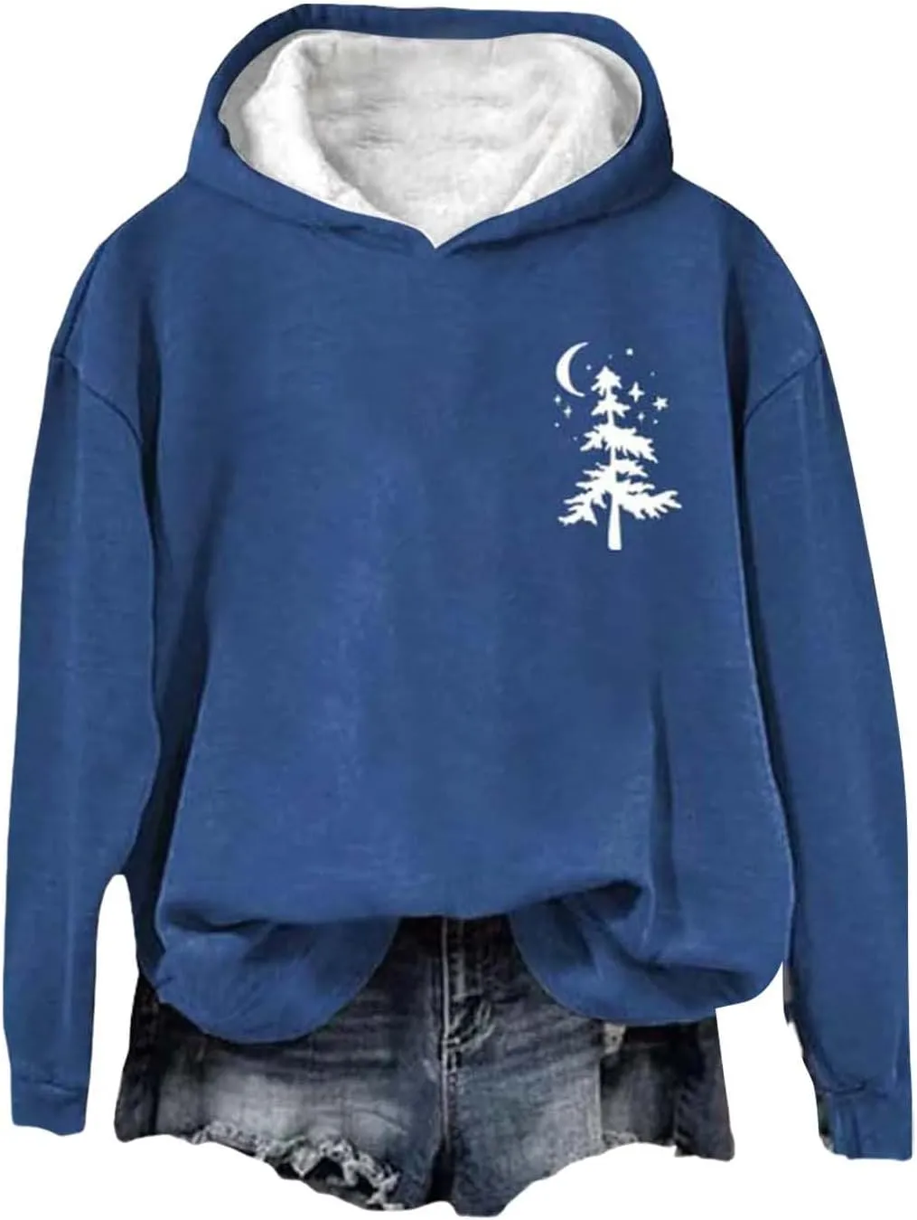 Womens Oversized Hoodies Sweatshirts Women's Check Zipper Hoodie Long Sleeved Hoodie Pullover Tops Loose Hooded