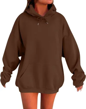 Womens Oversized Hoodies Winter Cotton Sweatshirts Pullover 2025 Fashion Tops Trendy Outfits