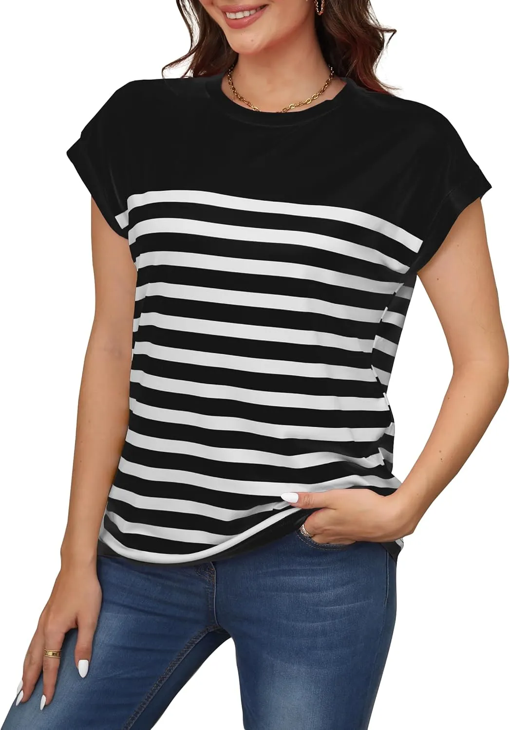Womens Shirts Boho Plus Size Summer Tops Dresses Casual Blouses Cap Sleeve Womens Tank Tops