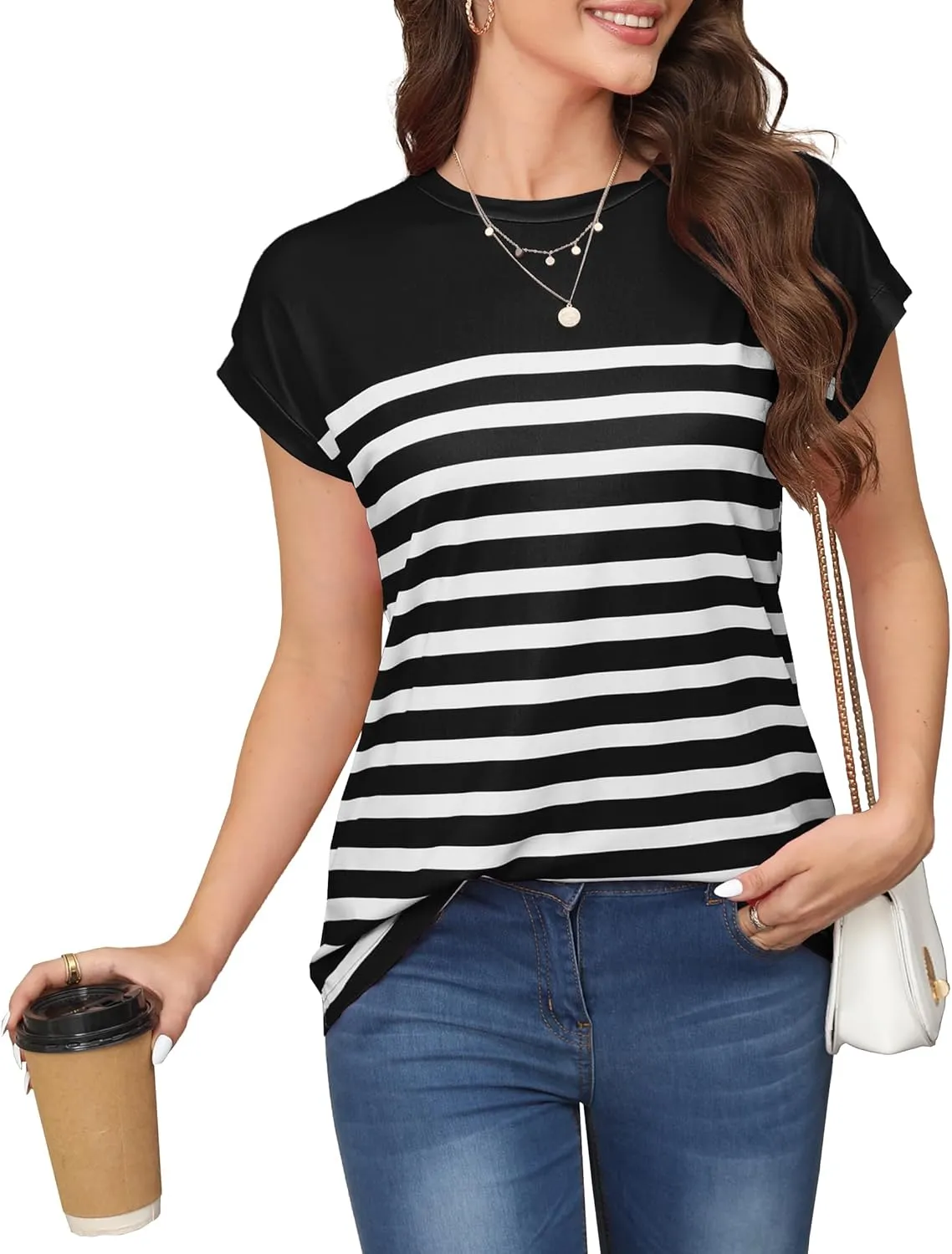 Womens Shirts Boho Plus Size Summer Tops Dresses Casual Blouses Cap Sleeve Womens Tank Tops