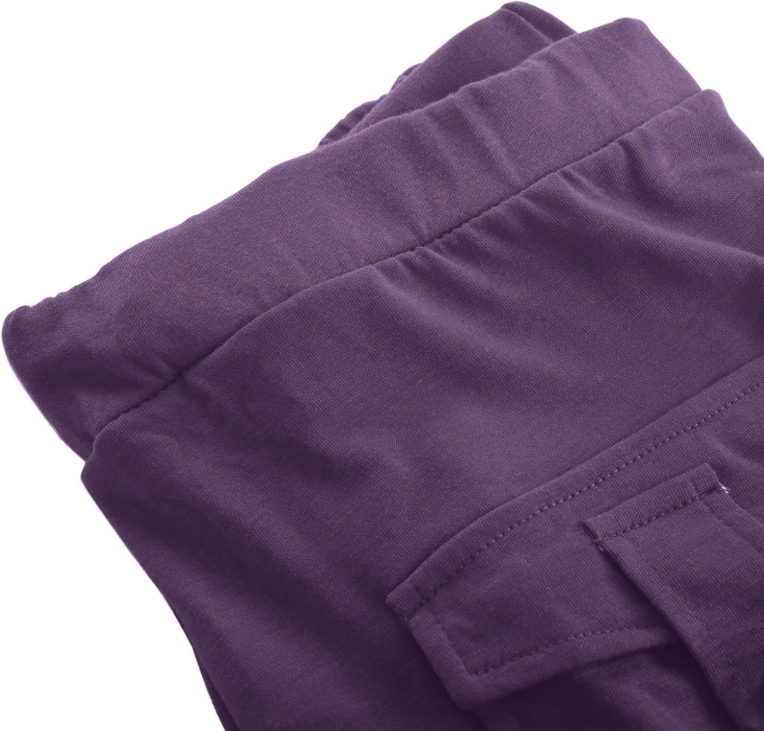 Womens Tapered Yoga Pants Butt Lifting Athletic Pant Stretch High Waisted Pants Button Up Cargo Pant with Pockets