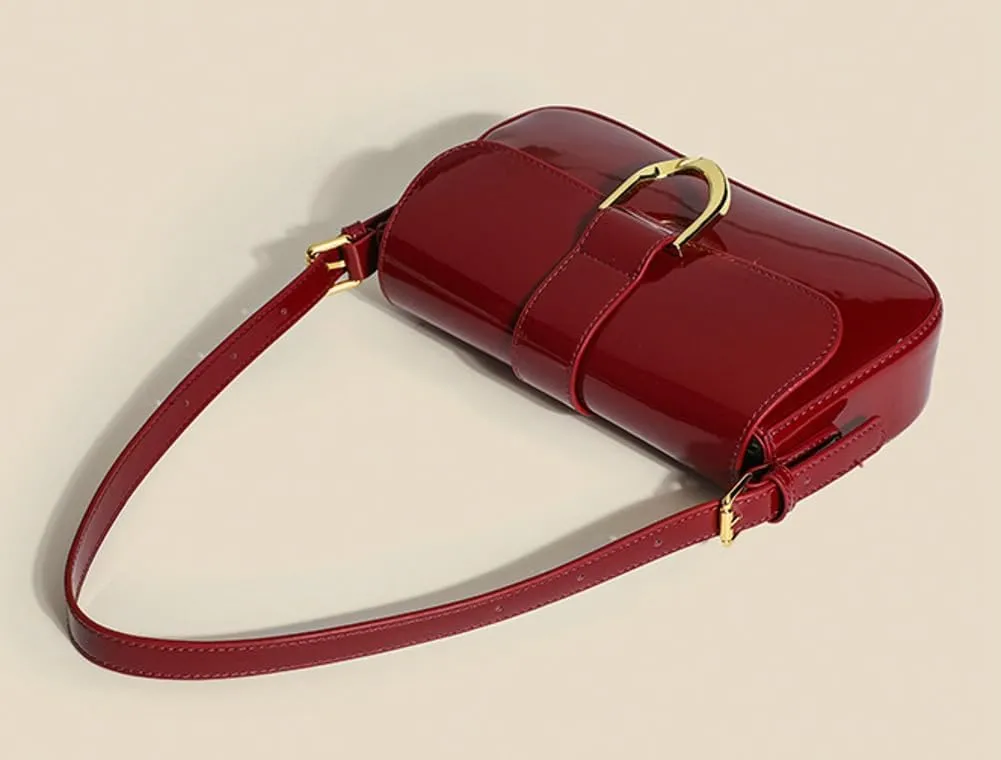 Women's Underarm Shoulder Bags Faux Leather Tote Bag Clutch Trendy Purses Handbag Vintage Evening Bag Shoulder Totes
