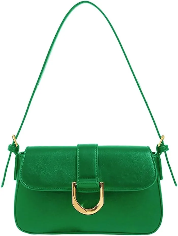 Women's Underarm Shoulder Bags Faux Leather Tote Bag Clutch Trendy Purses Handbag Vintage Evening Bag Shoulder Totes