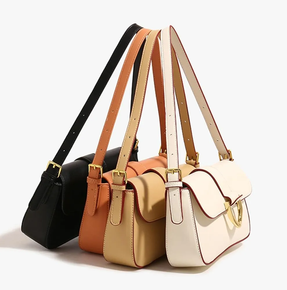 Women's Underarm Shoulder Bags Faux Leather Tote Bag Clutch Trendy Purses Handbag Vintage Evening Bag Shoulder Totes