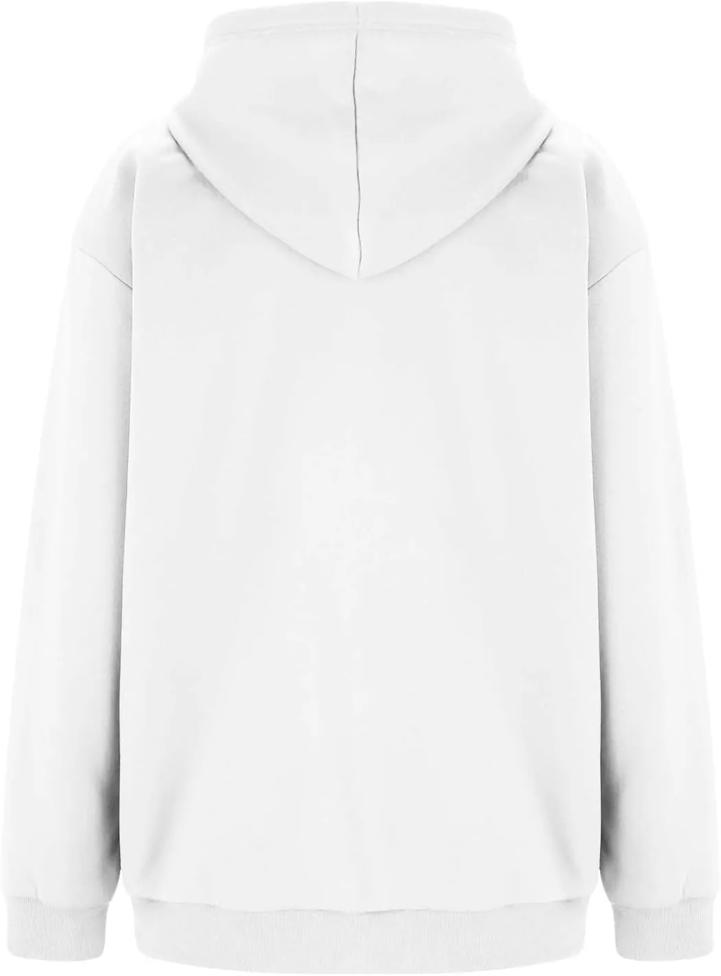 Womens Zip Up Hoodies Oversized Long Sleeve Fleece Jacket with Pockets Casual Comfy Loose Hooded Sweatshirt Outerwear