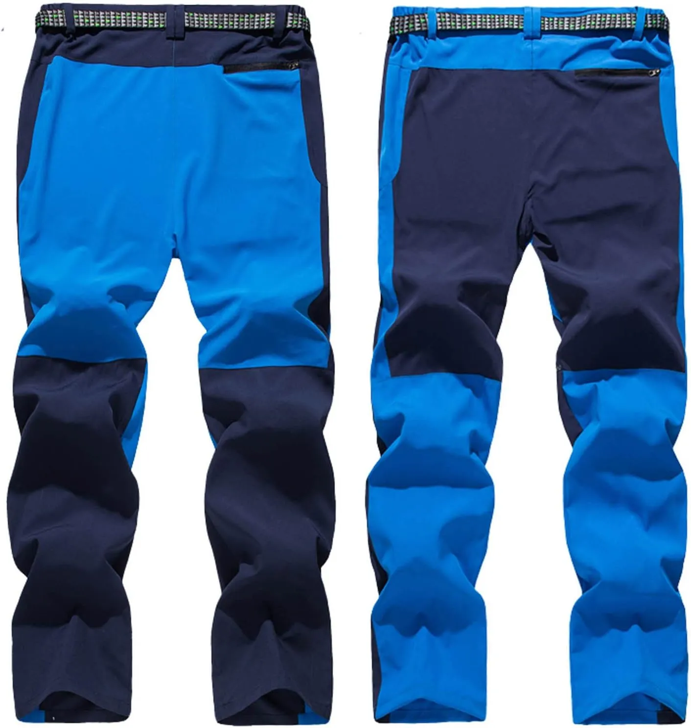 XUNRYAN Mens Hiking Pants Workout Lightweight Quick Dry Waterproof Outdoor Fishing Mountain Pants Trousers Activewear