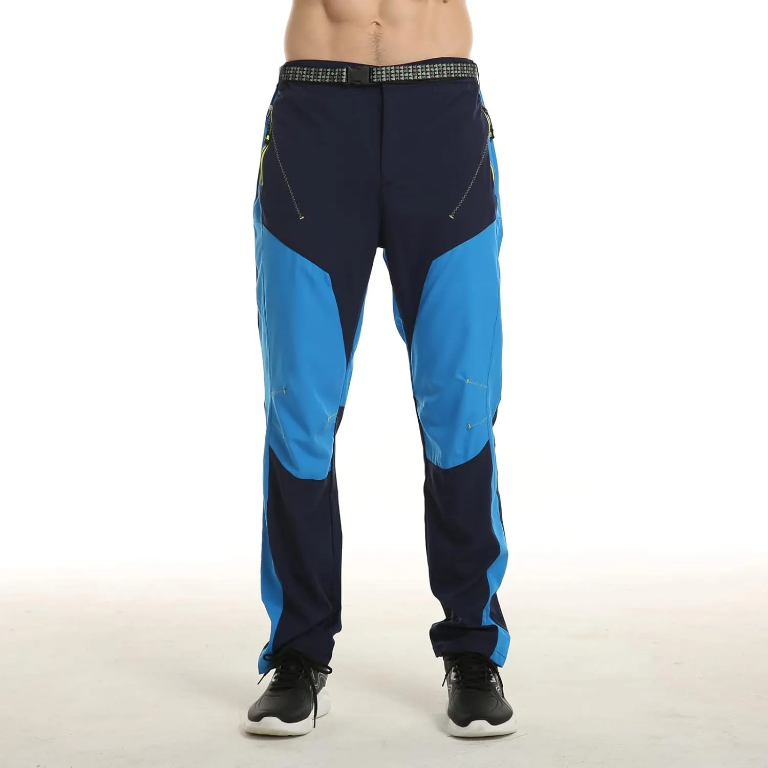 XUNRYAN Mens Hiking Pants Workout Lightweight Quick Dry Waterproof Outdoor Fishing Mountain Pants Trousers Activewear