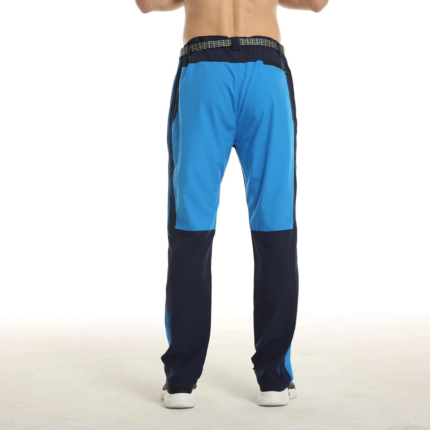 XUNRYAN Mens Hiking Pants Workout Lightweight Quick Dry Waterproof Outdoor Fishing Mountain Pants Trousers Activewear