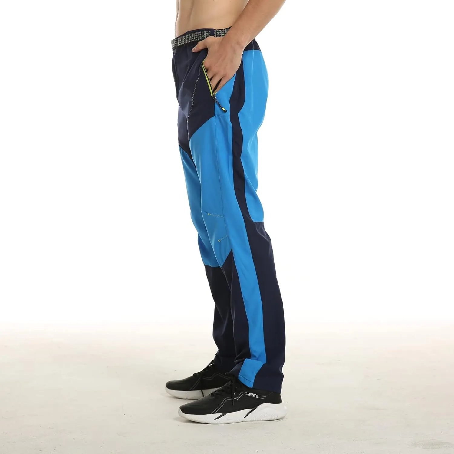 XUNRYAN Mens Hiking Pants Workout Lightweight Quick Dry Waterproof Outdoor Fishing Mountain Pants Trousers Activewear