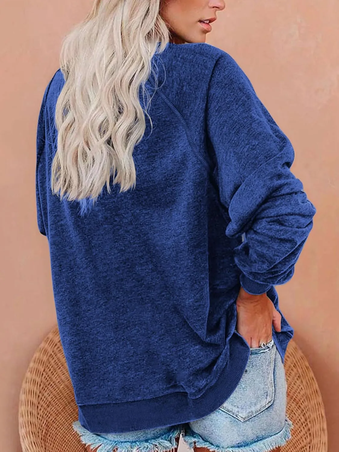 Yes I'm Cold Me 24:7 Sweatshirt Women Funny Letter Print Graphic Casual Loose Long Sleeve Pullover Tops
