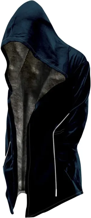 Ymosrh Men's Sweatshirts Hoodies Slim Fit Lightweight Zip Up Hoodie With Pockets Long Sleeve Full-Hooded Sweatshirt, M-6XL