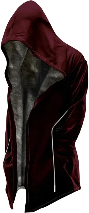 Ymosrh Men's Sweatshirts Hoodies Slim Fit Lightweight Zip Up Hoodie With Pockets Long Sleeve Full-Hooded Sweatshirt, M-6XL