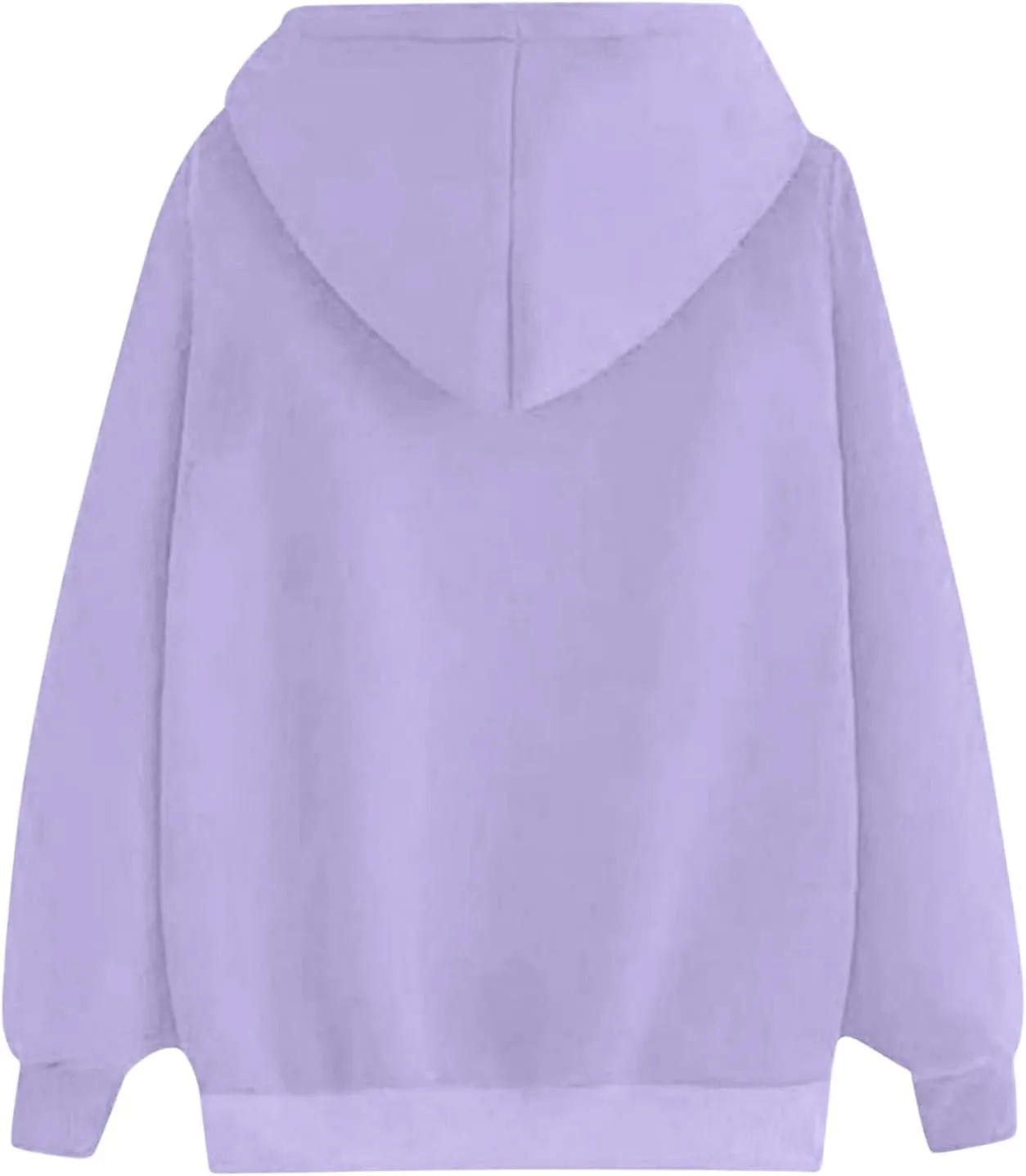 YRAETENM Heart Hoodies for Women Valentine's Day Drawstring Long Sleeve Sweatshirts Cute Holiday Pullover Tops with Pockets