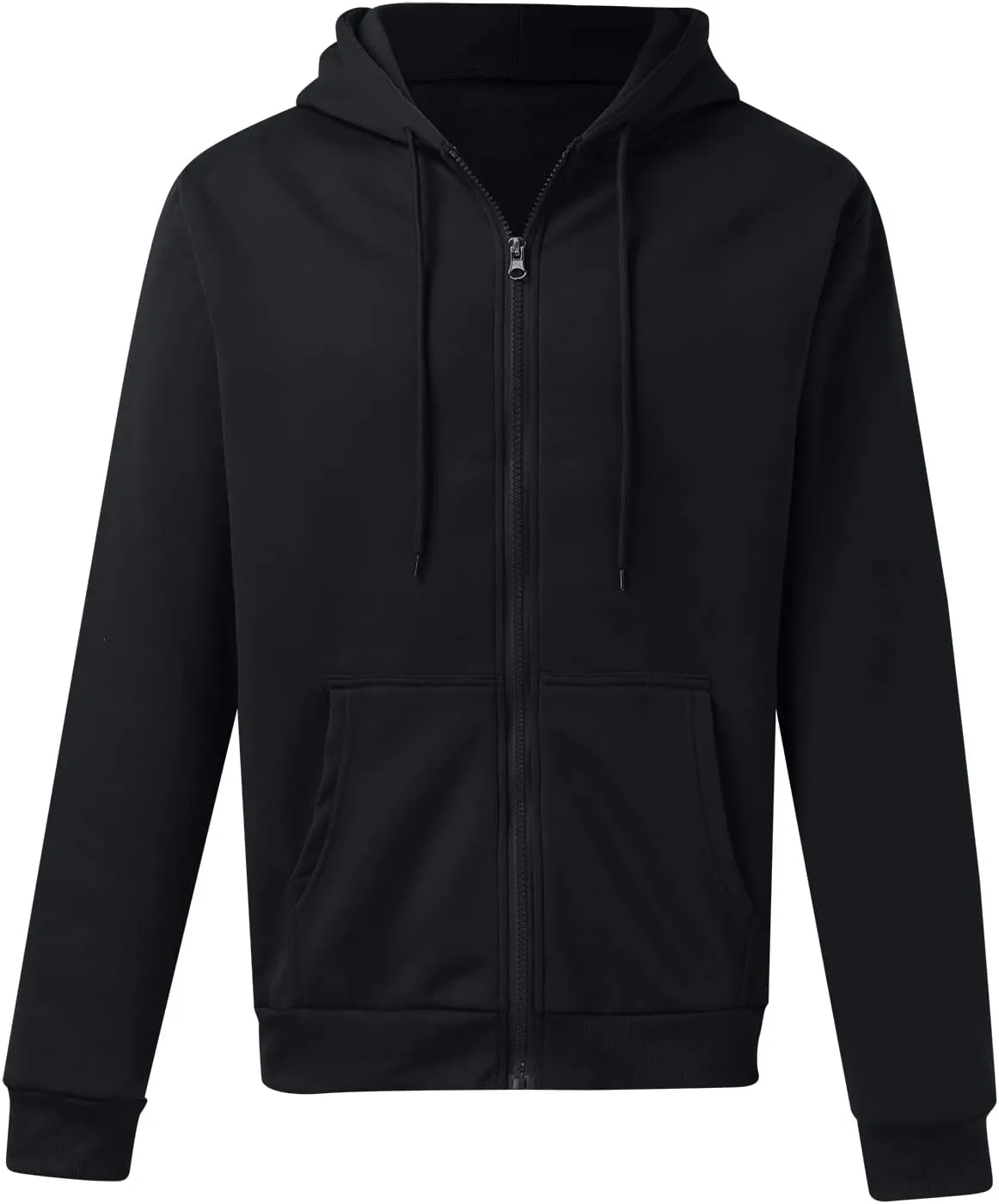 Zip Up Hoodies for Men Casual Pullover Hoodie Fall Winter Drawstring Hooded Sweatshirts Long Sleeve Hoodie
